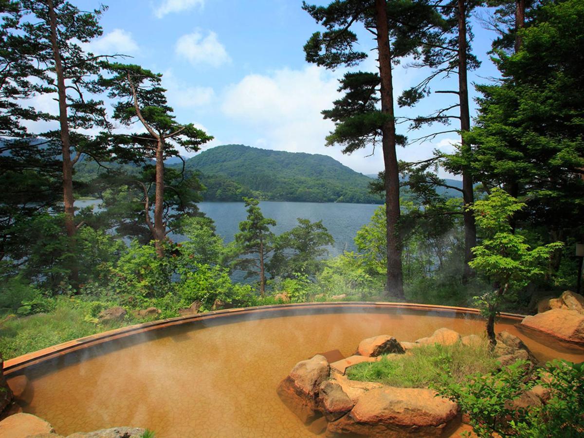 Urabandai Lake Resort Geihinkan Nekoma Rikyu 北塩原村 外观 照片