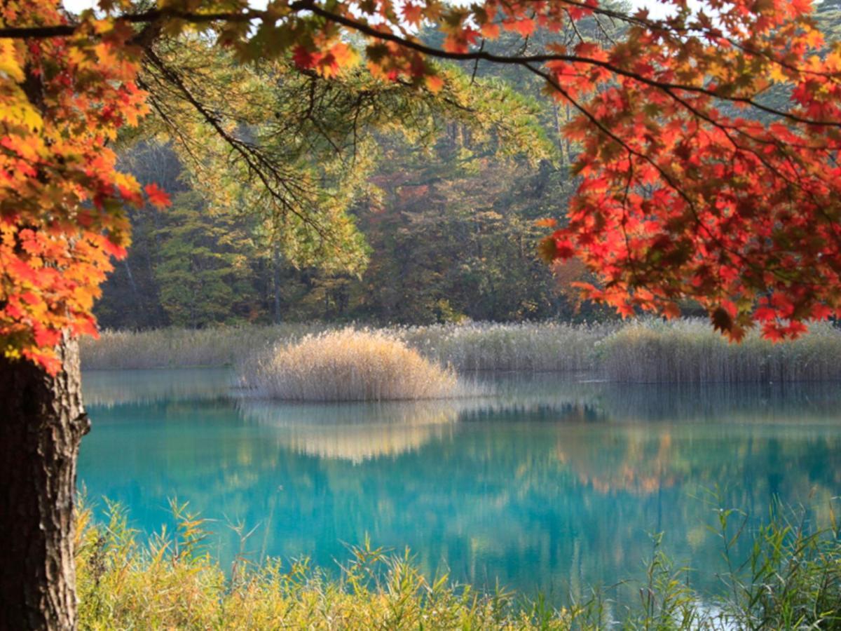 Urabandai Lake Resort Geihinkan Nekoma Rikyu 北塩原村 外观 照片